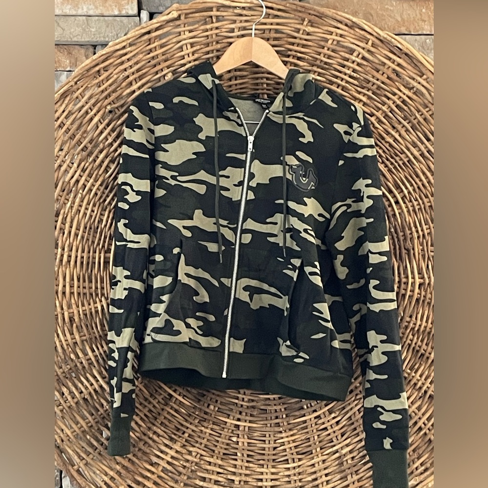 Women's True Religion zip-up Hoodie